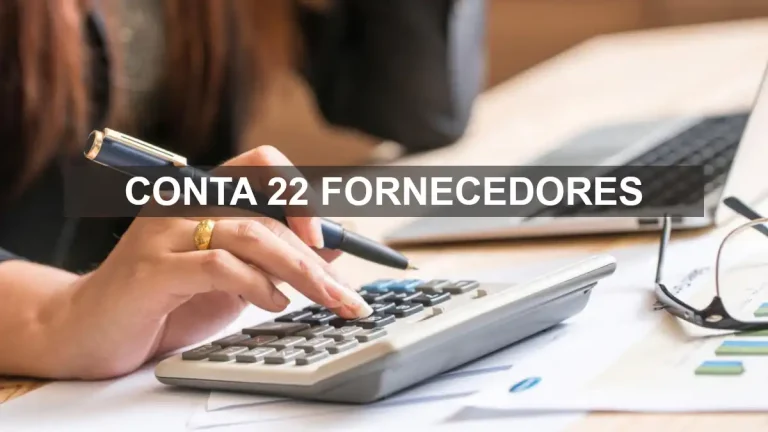 Conta 22 – Fornecedores (SNC)