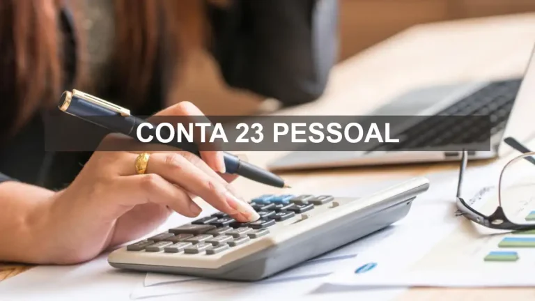 Conta 23 – Pessoal (SNC)