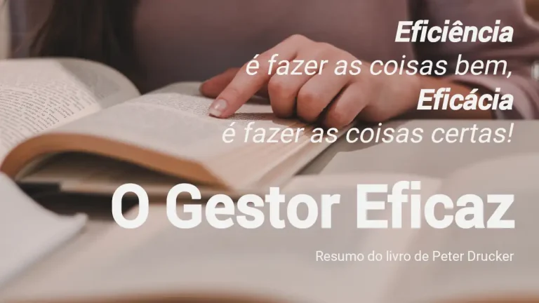 O Gestor Eficaz (resumo)
